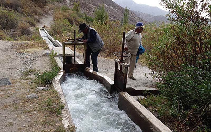 Modelo de gestión del agua, garantiza su disponibilidad y sostenibilidad productiva en el Distrito de Omate (2018-2021)