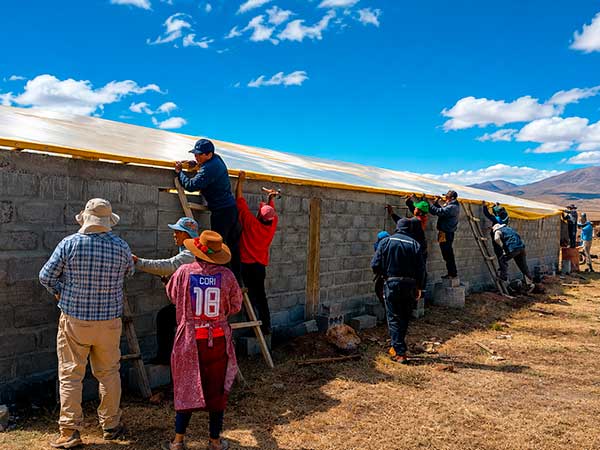 Seguridad alimentaria para familias de Huata y Coata